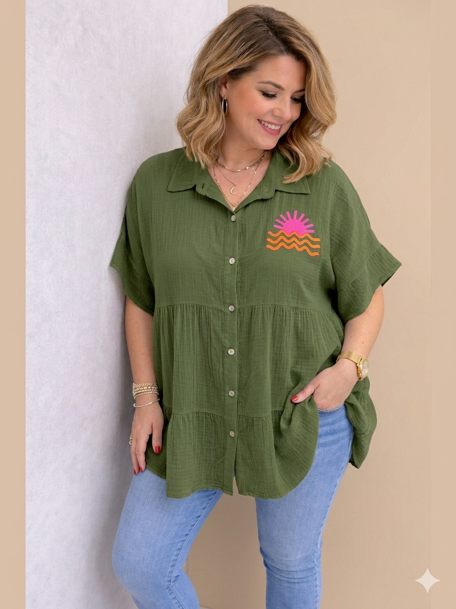 Chemise Légère en Coton