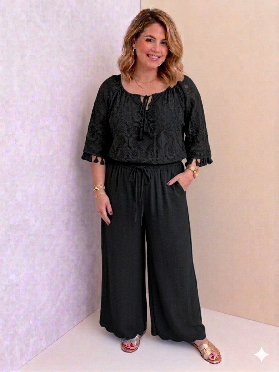 Pantalon Fluide Multicolore