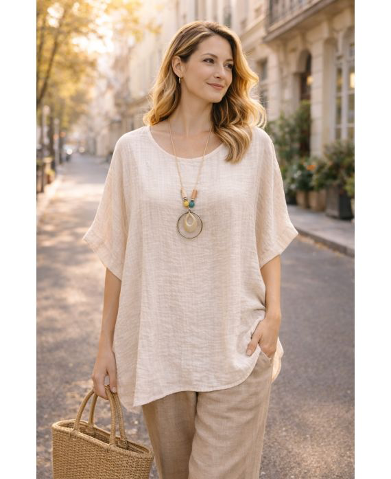 Bohemian Flowy Tunic – One Size