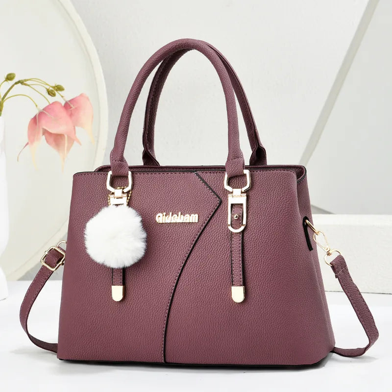 Grand Sac À Main Pour Femmes Grande Capacité Sac À Bandoulière Printemps Été Sac À Main Simple Sac À Bandoulière