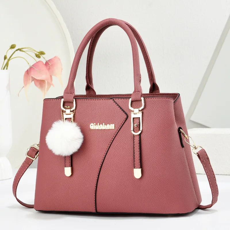 Grand Sac À Main Pour Femmes Grande Capacité Sac À Bandoulière Printemps Été Sac À Main Simple Sac À Bandoulière