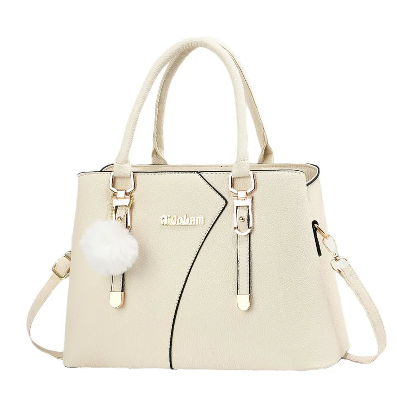 Grand Sac À Main Pour Femmes Grande Capacité Sac À Bandoulière Printemps Été Sac À Main Simple Sac À Bandoulière