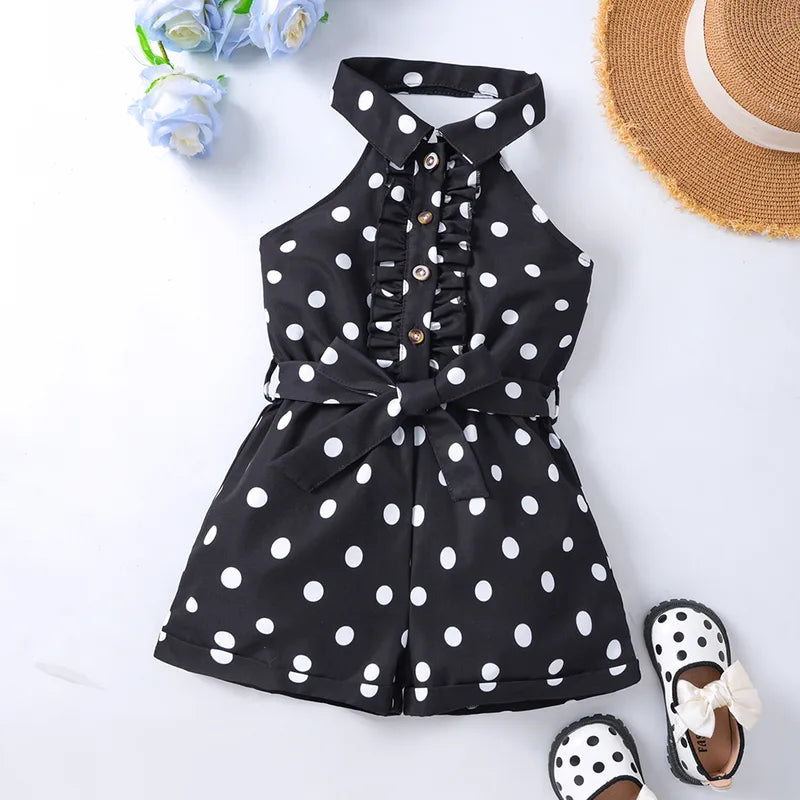 Combinaison Bébé Fille Bleu En Polyester Motif Uni Style De Base