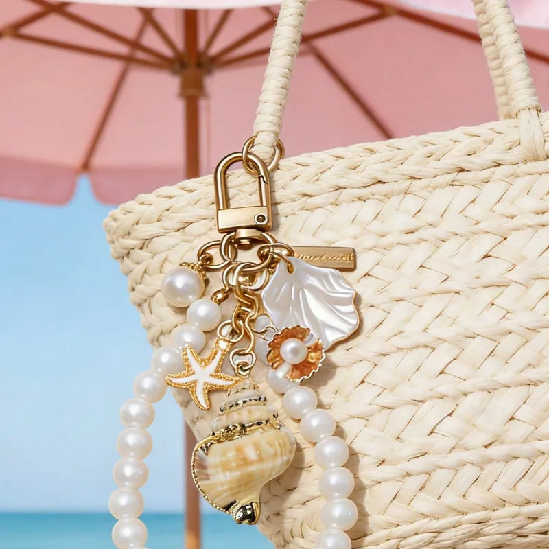 Bijoux De Sac En Alliage Au Style Marin, Charm Décoratif Pour Sac Élégant Et Tendance