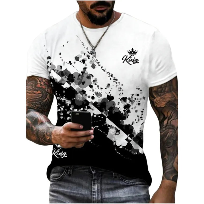 T-shirt Homme King - Manche Courte
