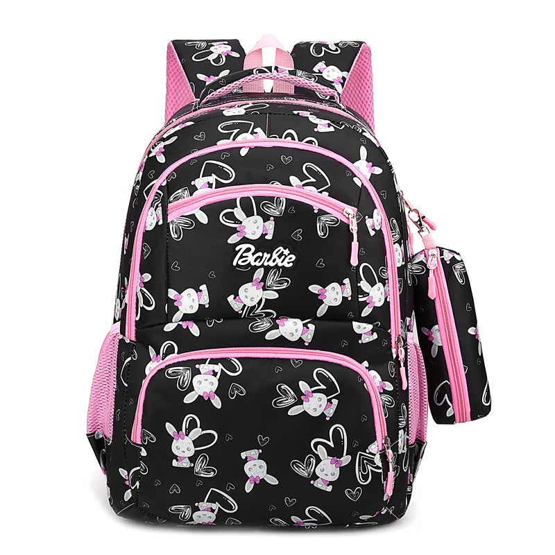 Nouveau Primaire Cartable Enfants Fille Grade 1-6 Doux Mignon Léger Sac À Dos Décontracté