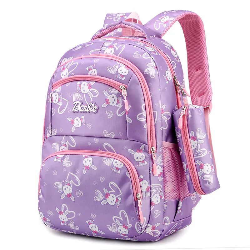 Nouveau Primaire Cartable Enfants Fille Grade 1-6 Doux Mignon Léger Sac À Dos Décontracté