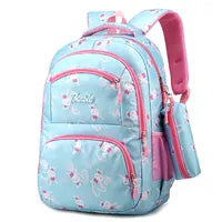 Nouveau Primaire Cartable Enfants Fille Grade 1-6 Doux Mignon Léger Sac À Dos Décontracté