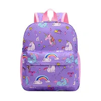 Sac À Dos Mignon Licorne | Taille Moyenne | Nylon Imprimé