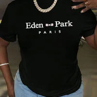 Manche Courte Impression T-shirts – Eden&Park