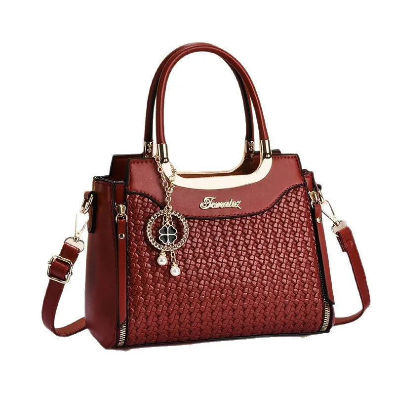 Sac à Main Carré en Simili Cuir – Bandoulière Élégante pour Femme