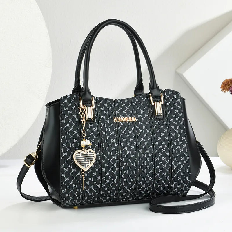 Sac à Main Femme Carré | PVC Imprimé Élégant – Style Tendance & Chic