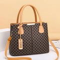 Grand Sac à Épaule Femme Simili Cuir — Mode Tendance Toutes Saisons