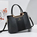 Sac à Main Femme Faux Cuir Style Vintage — Taille Moyenne, Look Rétro Tendance