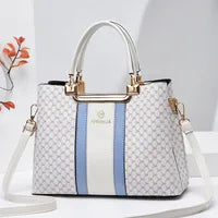 Sac à Main Femme Faux Cuir Style Vintage — Taille Moyenne, Look Rétro Tendance
