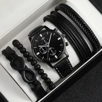 Montre Homme Sport & Business – Bracelet Ceinture Élégant | Style Décontracté Mode