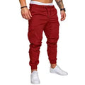 Pantalon de Travail Homme – Coupe Large, Multi-Poches, Tissu Twill Coton, Taille Élastique