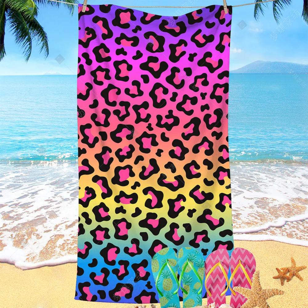 Serviette Douce & Absorbante – Plage & Salle de Bain | Séchage Rapide