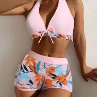 Bikini 2 Pièces Femme — Maillot de Bain Séduisant en Polyester