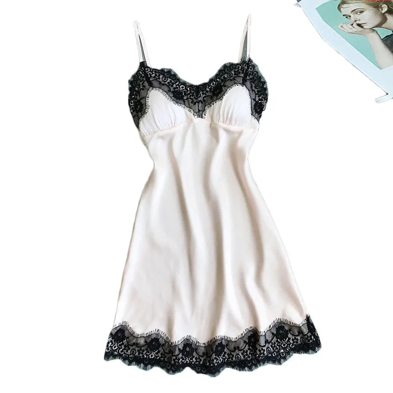 Lingerie Femme Dentelle – Body Sexy 1 Pièce, Motif Bloc de Couleur