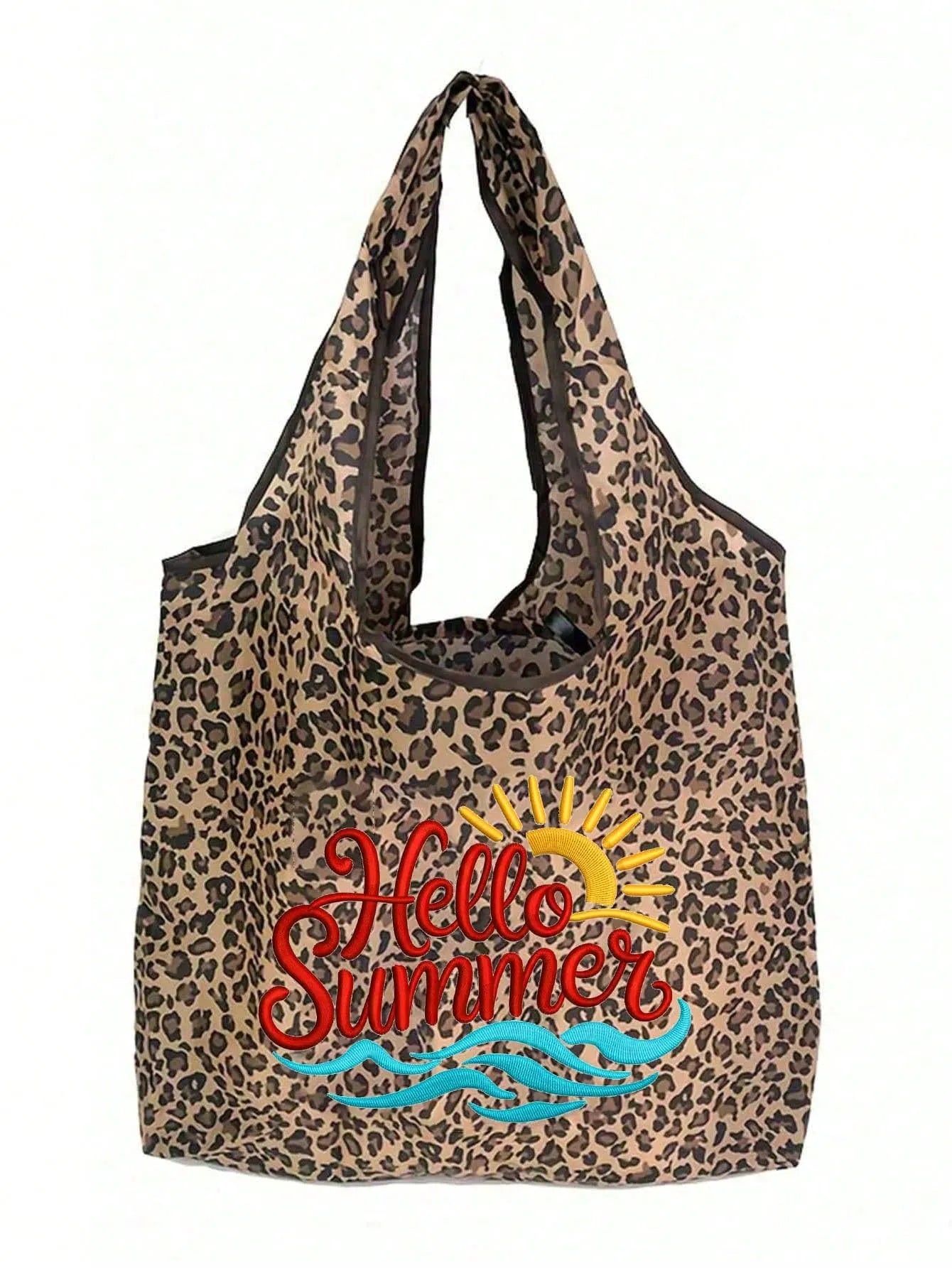 Sac À Main Pour Adultes En Polyester Avec Motif Lettre, Double Bandoulière, Portable Et Adapté Pour Toutes Saisons