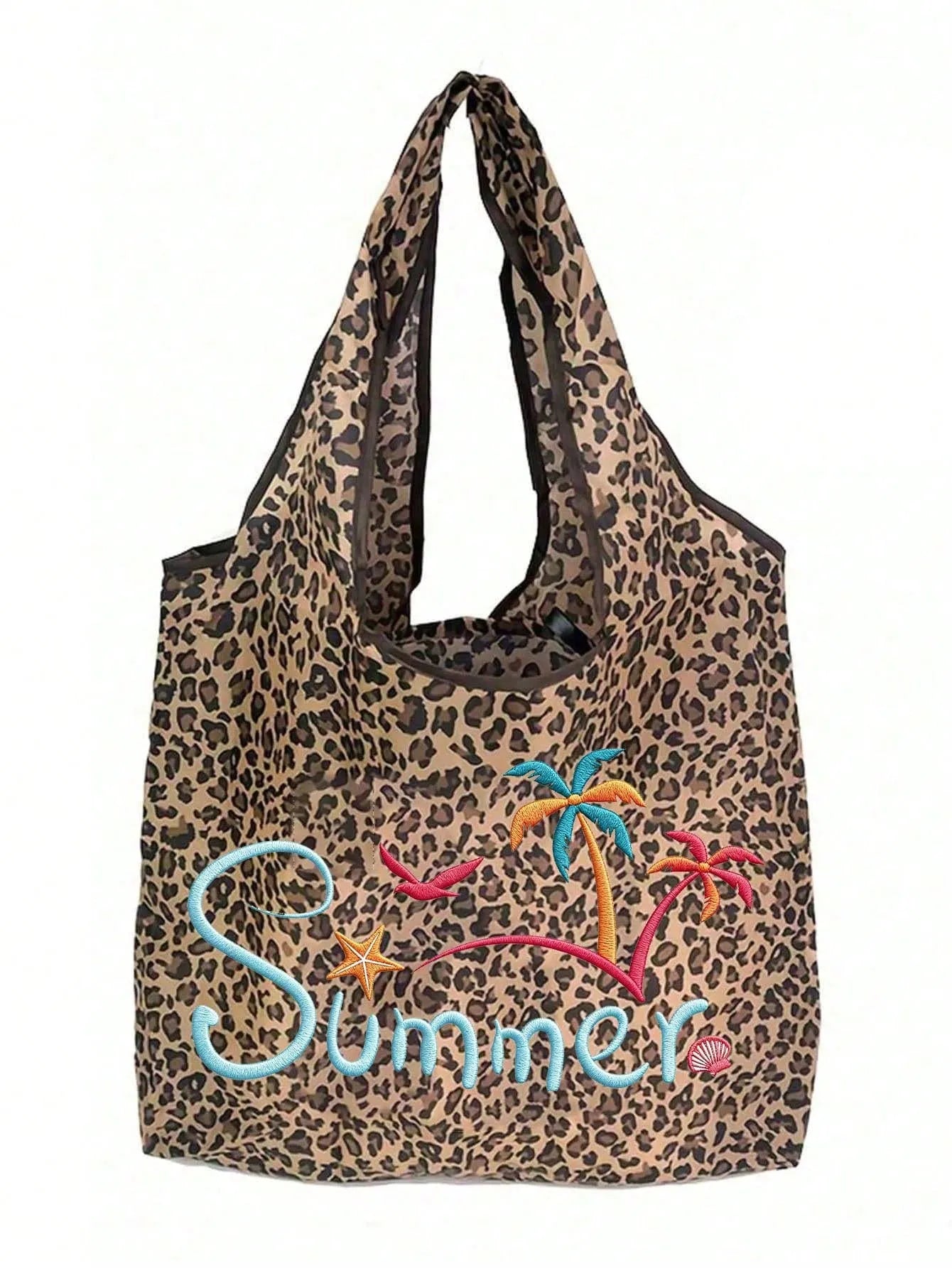 Sac À Main Pour Adultes En Polyester Avec Motif Lettre, Double Bandoulière, Portable Et Adapté Pour Toutes Saisons