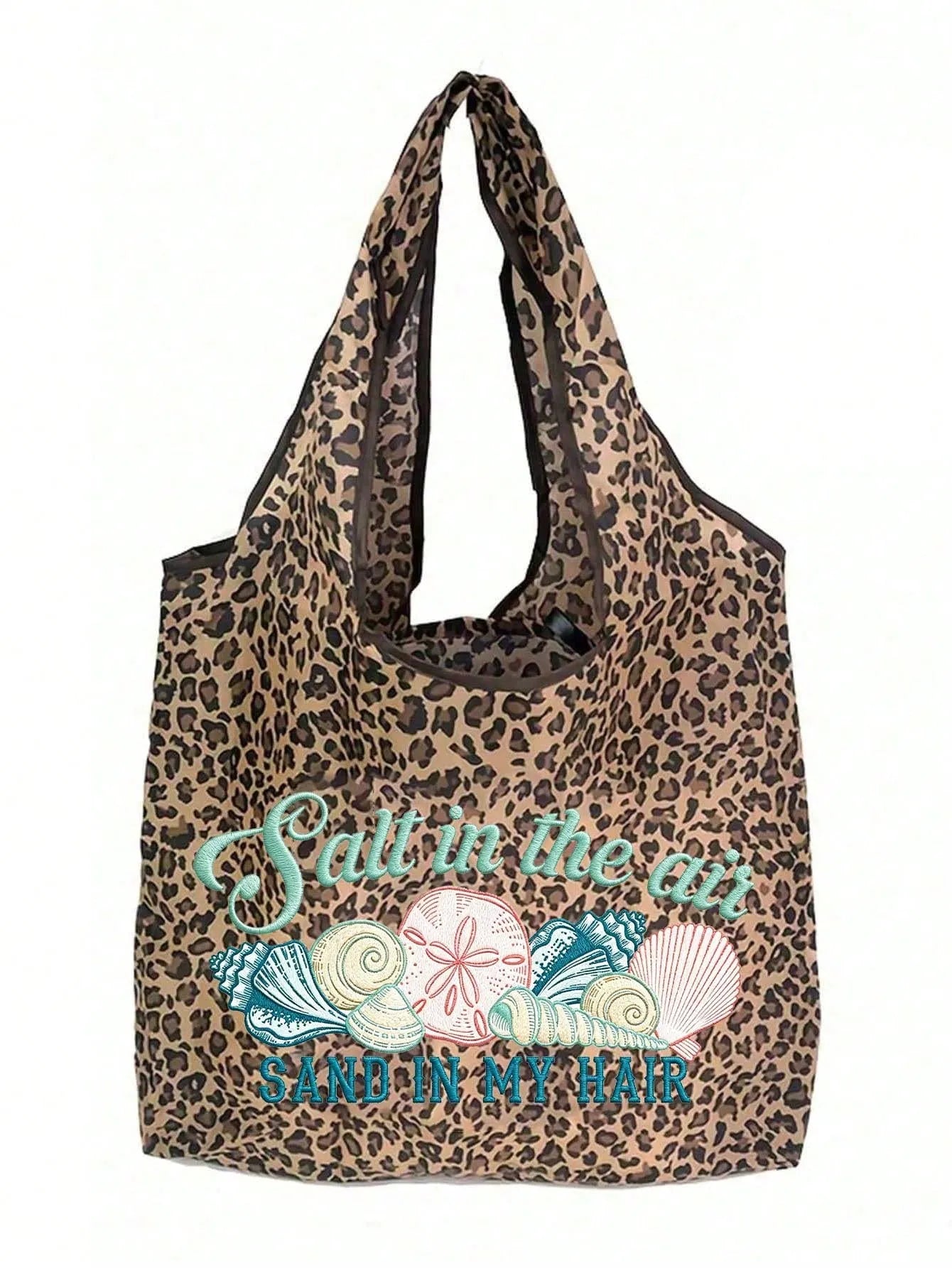 Sac À Main Pour Adultes En Polyester Avec Motif Lettre, Double Bandoulière, Portable Et Adapté Pour Toutes Saisons