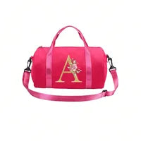 Trousse De Maquillage Pour Femmes En Polyester Avec Motif Lettres, Adaptée Pour Toutes Saisons