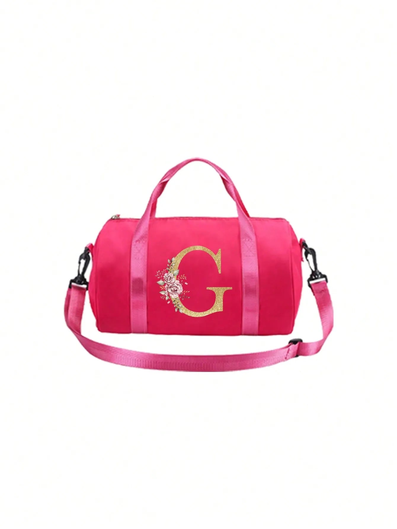 Trousse De Maquillage Pour Femmes En Polyester Avec Motif Lettres, Adaptée Pour Toutes Saisons