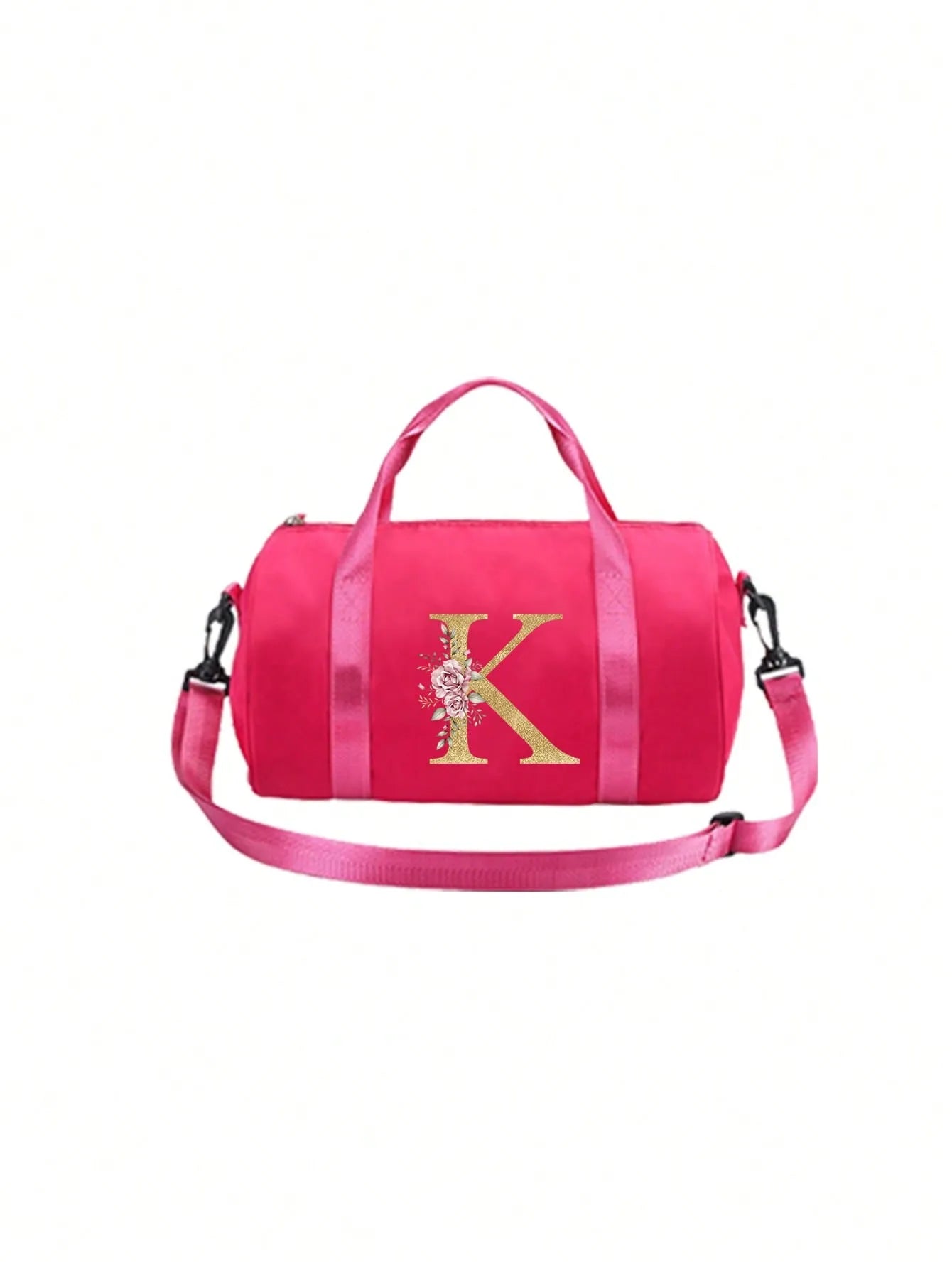 Trousse De Maquillage Pour Femmes En Polyester Avec Motif Lettres, Adaptée Pour Toutes Saisons