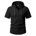 T-shirt Homme Décontracté - Manches Courtes, Polyester, Motif Uni
