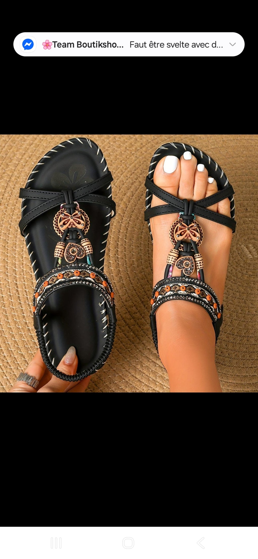 Sandales bohème