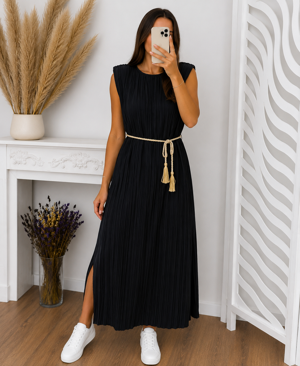 Robe plissee