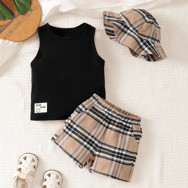 Décontracté Rayure Polyester Garçons Vêtements Ensembles