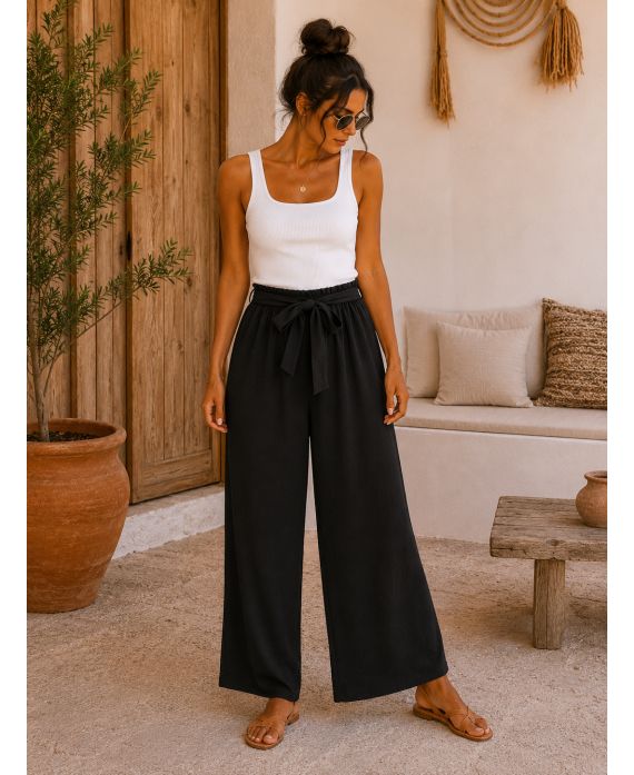 Pantalon Fluide à Nouer