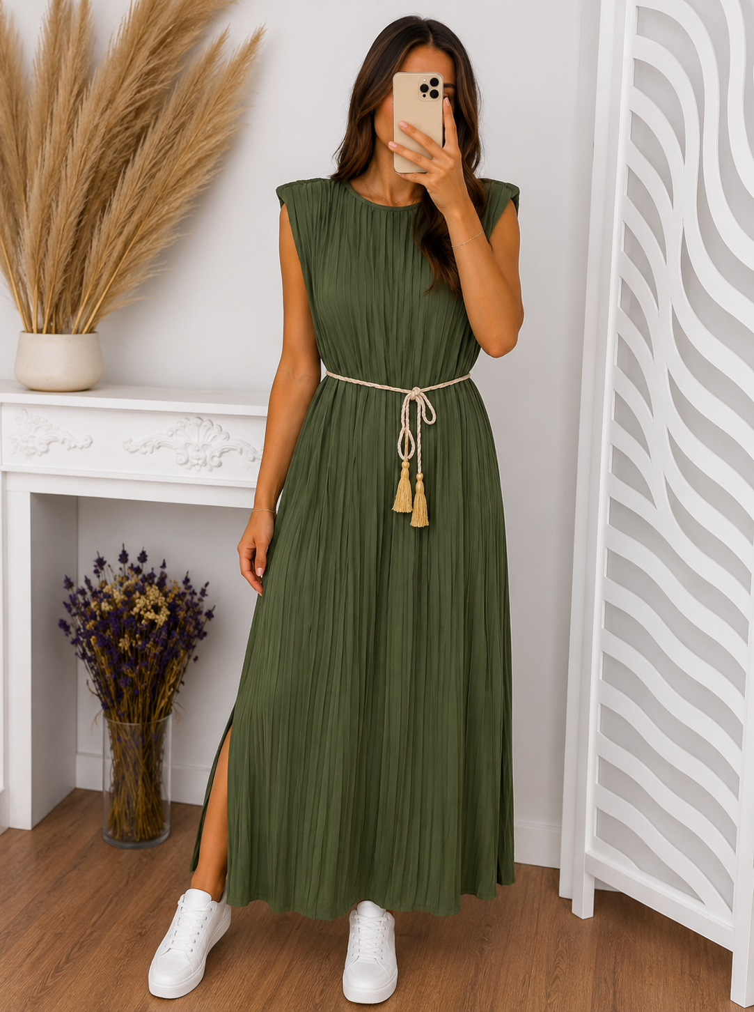 Robe plissee