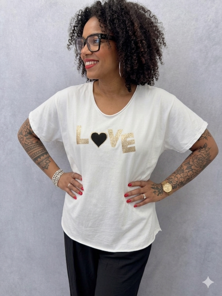 T-shirt Love à Cœur