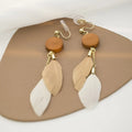 Boucles D'oreilles Clip Mode Rétro Avec Plume Et Baleine Sans Perçage Nécessaires Style Fée Enchantée Bijoux Féminins