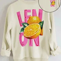 Sweat Décontracté En Polyester À Manches Longues, Vente En Gros, Style Décontractée Pour Femme