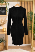 ROBE MAILLE COTELEE