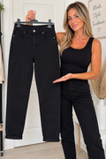 Jean mom fit stretch