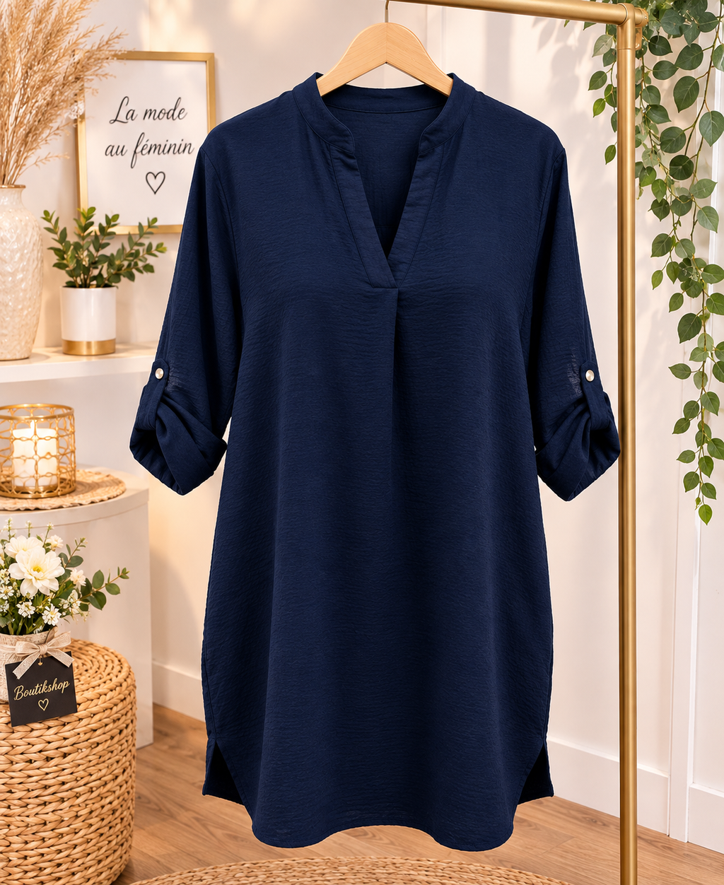 Robe tunique fluide