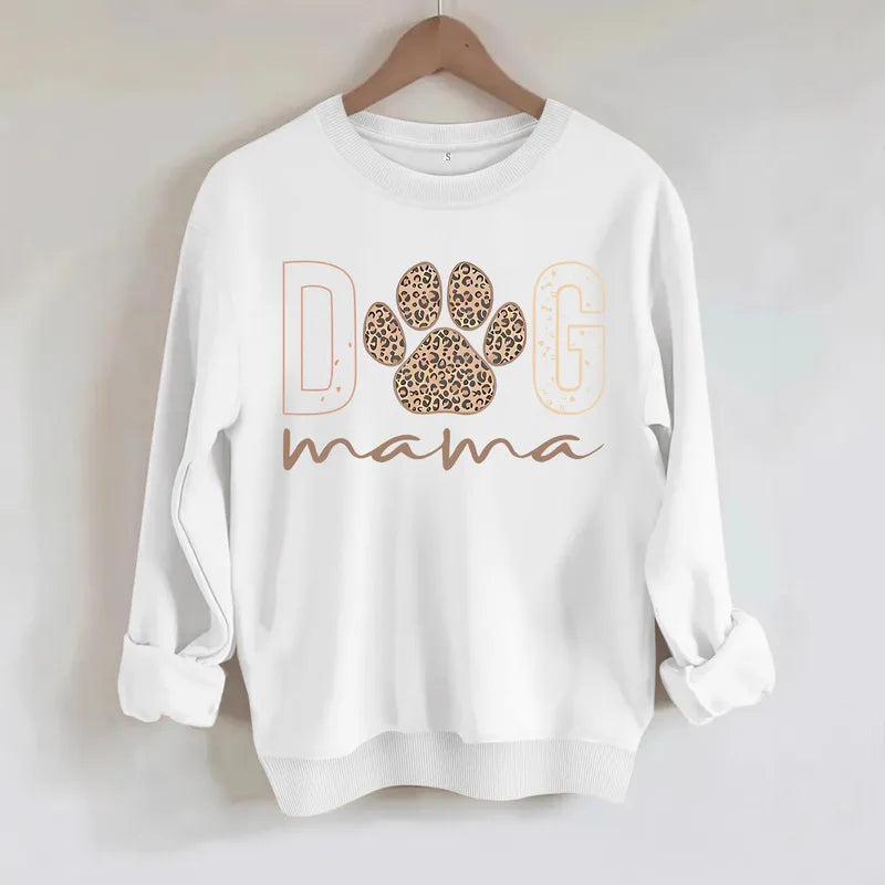 Sweat Décontracté Pour Femmes En Polyester À Manches Longues, Mots De Vocabulaire/nom