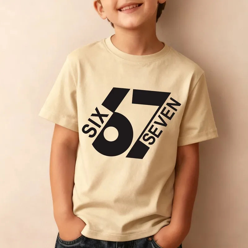 T-shirt Décontracté En Coton (plus De 70%) Avec Motif Lettre, Col Rond, Manches Courtes Et Application Patch