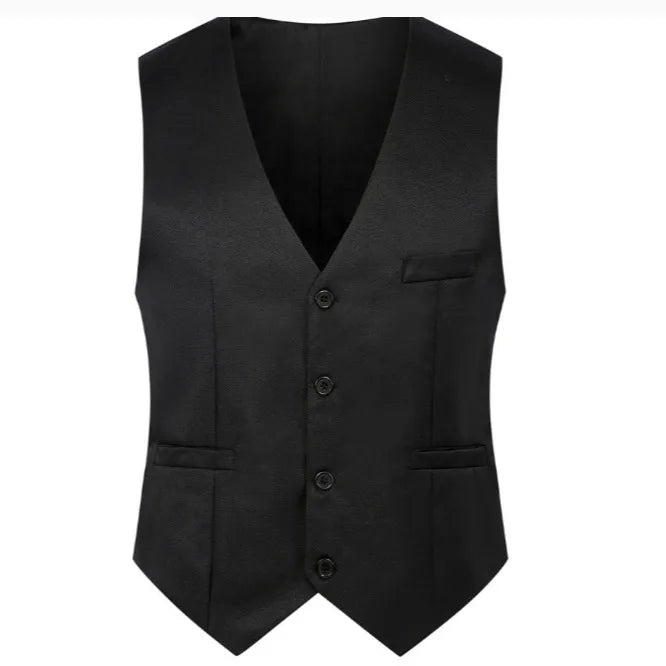 Hommes Style Classique Couleur Unie Gilet