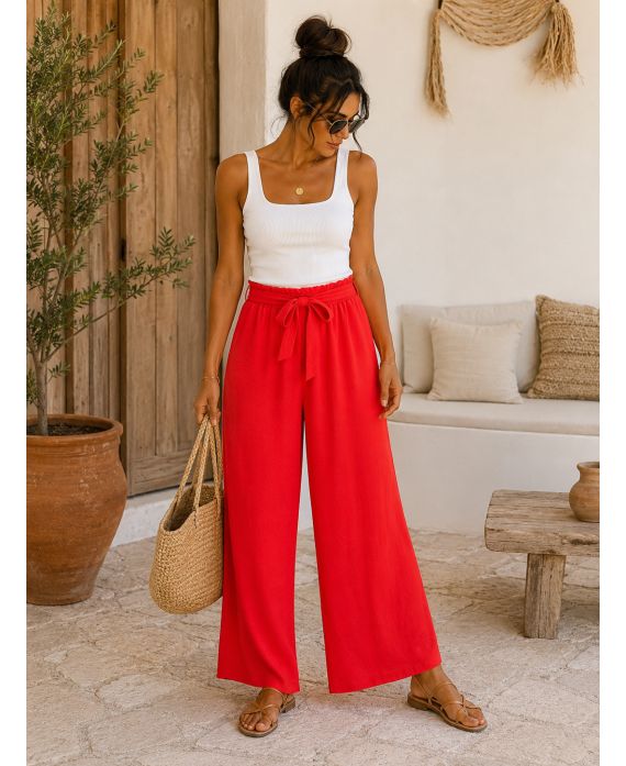 Pantalon Fluide à Nouer