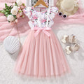 Mignon Fleur Polyester Filles Robes