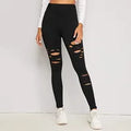 Spot Européen Et Américain Explosions Femmes Couleur Unie Hanche Taille Haute Leggings Grande Taille Pantalon