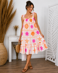 ROBE GAZE DE COTON COQUILLAGES