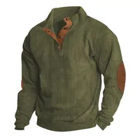 Hommes Style Simple Bande Couleur Unie Manche Longue Hoodies Pour Hommes